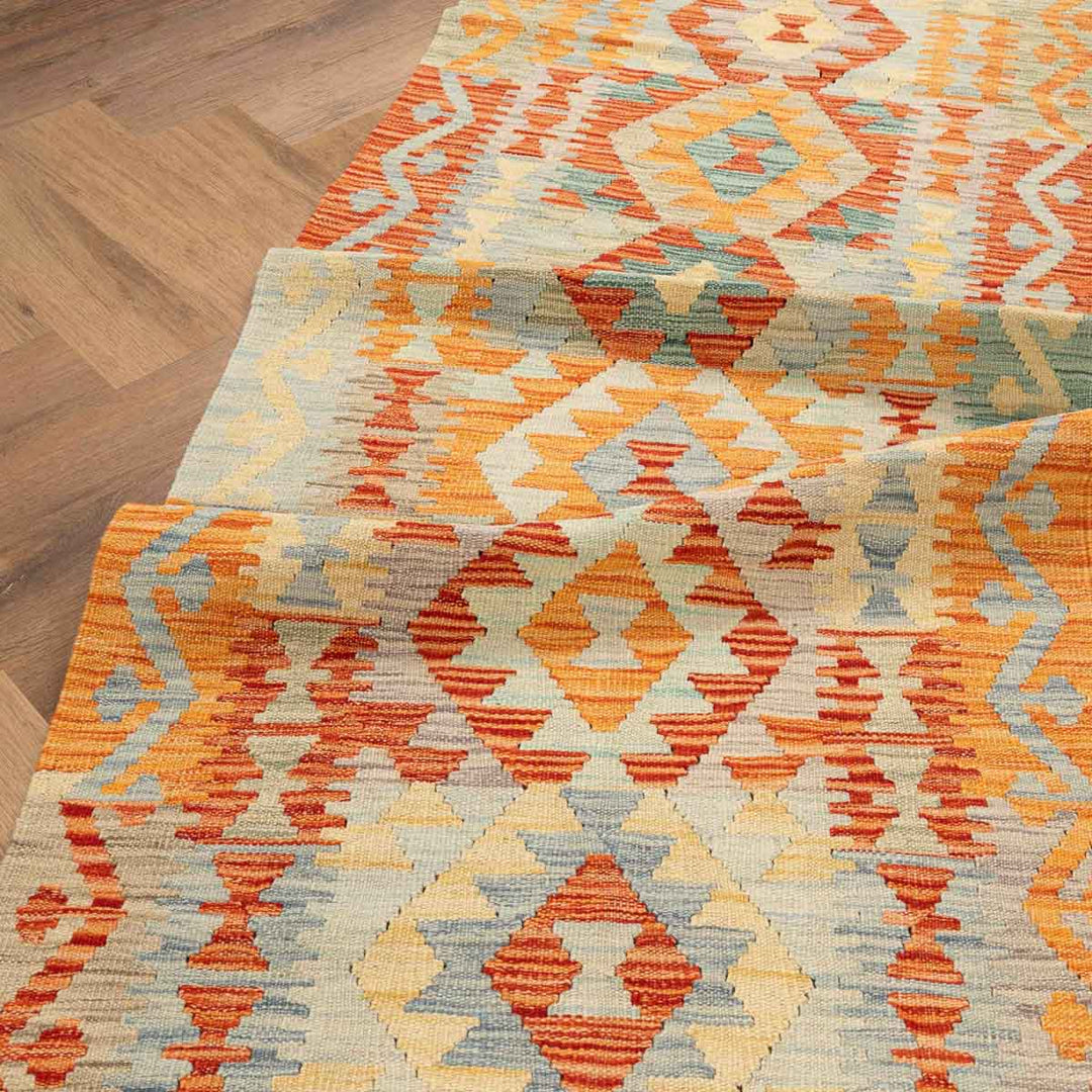 שטיח קילים אפגני 00 צבעוני 281*83