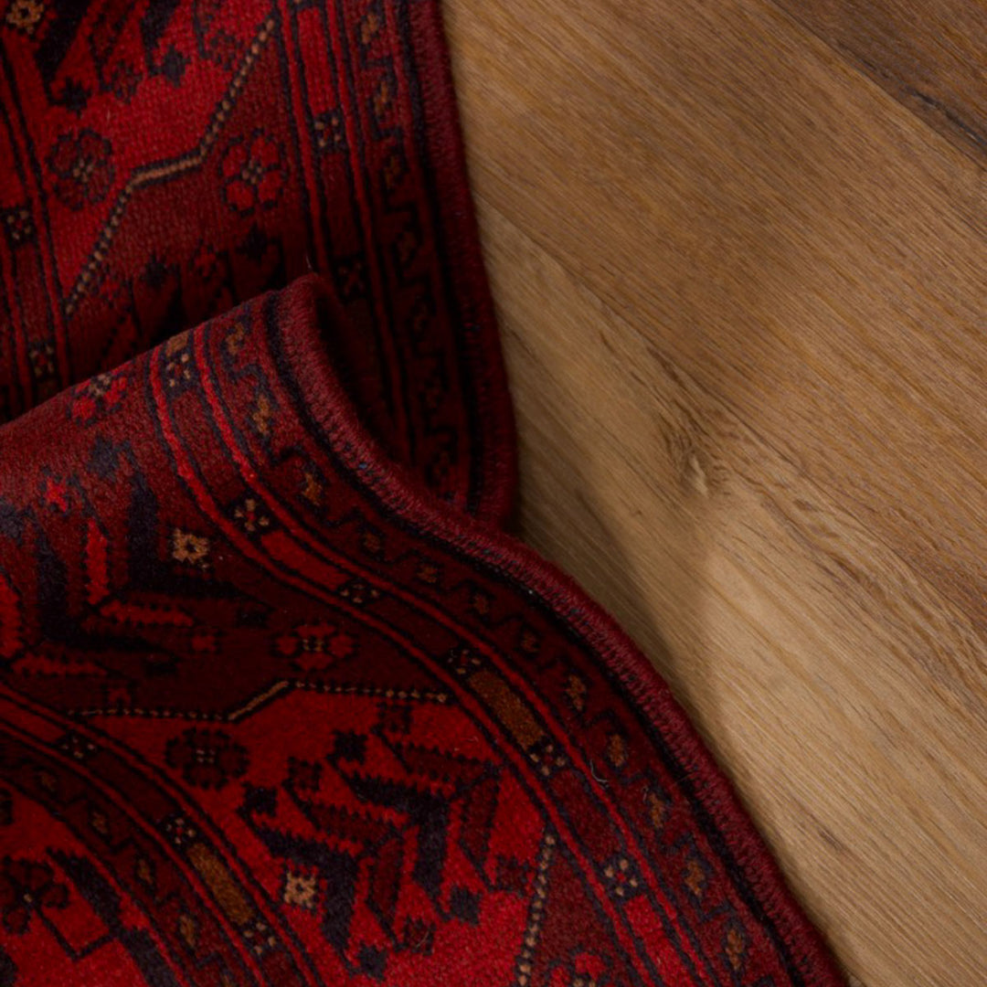 שטיח אפגני חלממדי 00 אדום 296*83