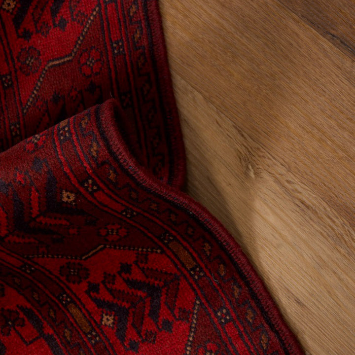 שטיח אפגני חלממדי 00 אדום 296*83