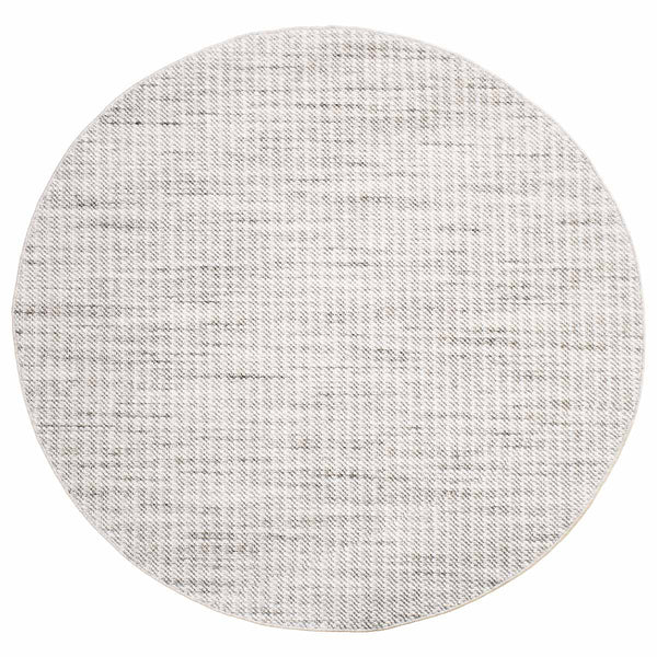 שטיח מלה עגול 01 אפור | MELA