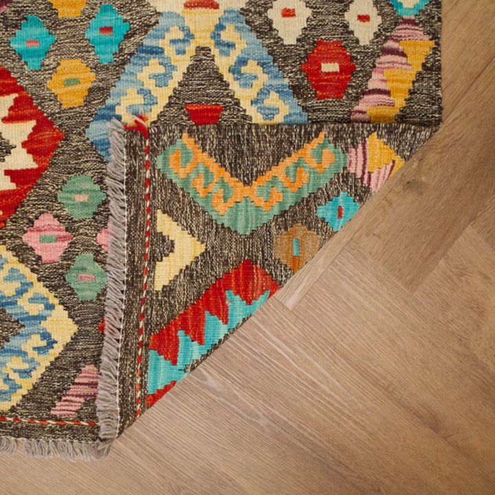 שטיח קילים אפגני 00 צבעוני305*88