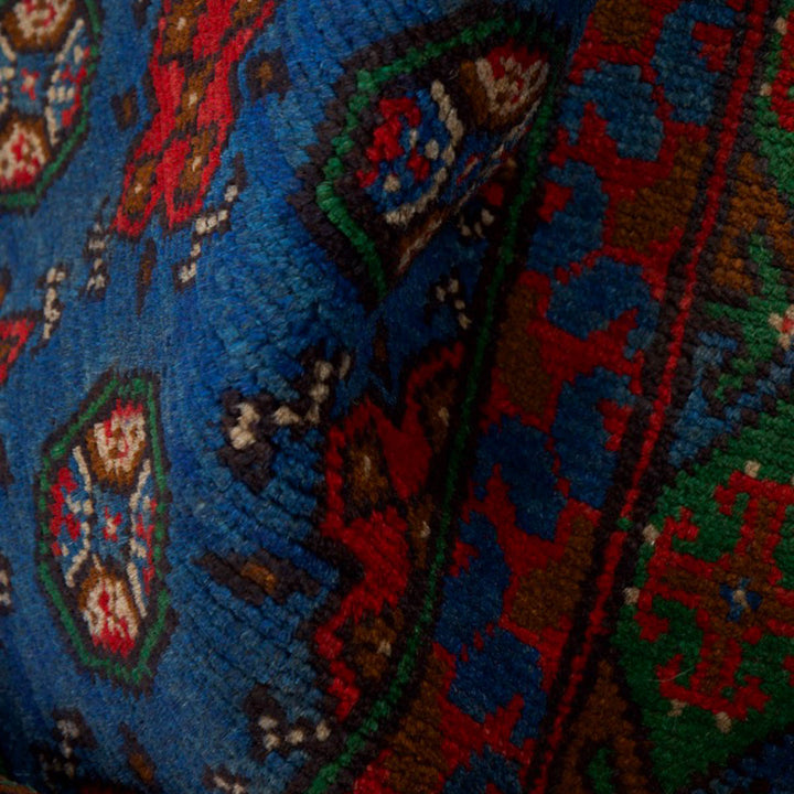 שטיח אפגני בוכרה 00 כחול 198*152 | Bokhara Rug