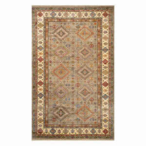 שטיח סופר קזאק 00 אפור  317*200 | Super Kazak