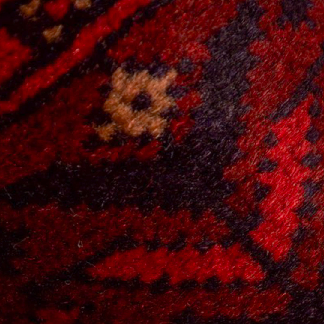 שטיח אפגני חלממדי 00 אדום 296*83