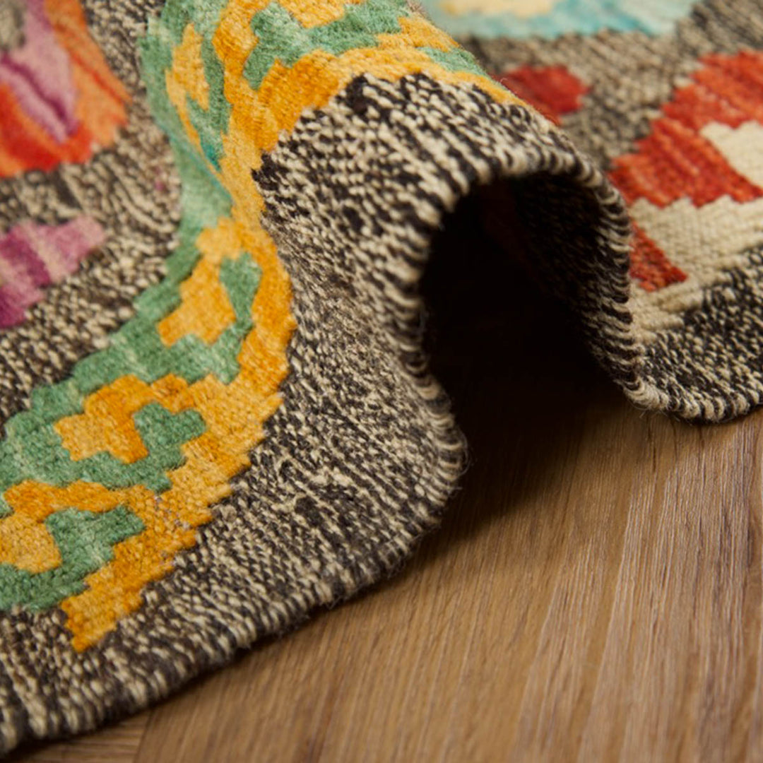 שטיח קילים אפגני 00 צבעוני305*88