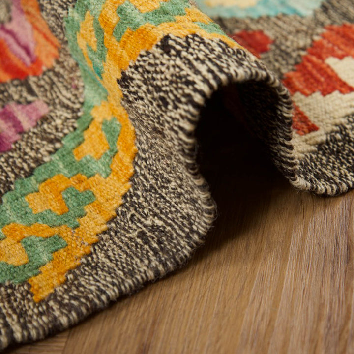 שטיח קילים אפגני 00 צבעוני305*88