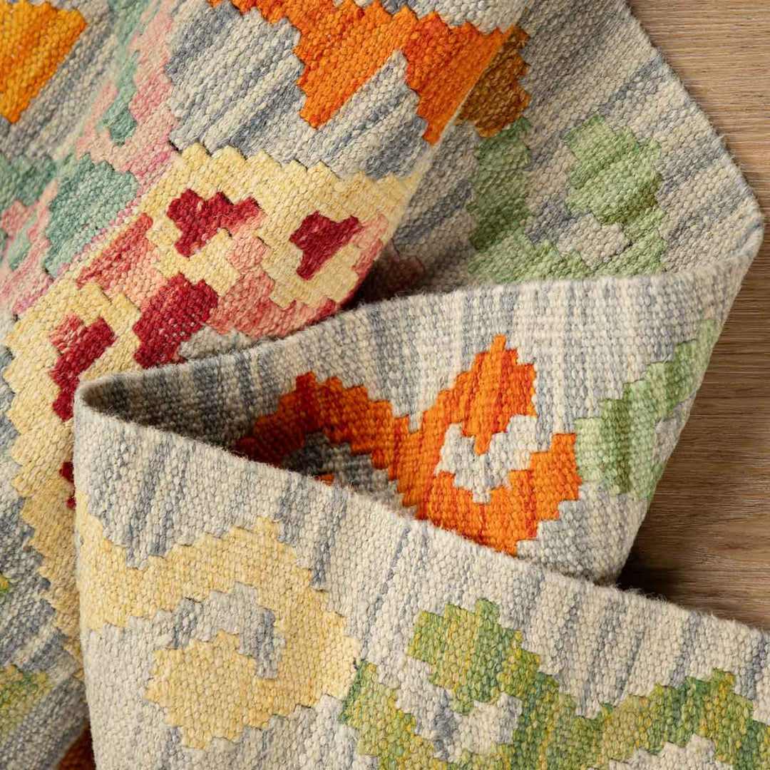 שטיח קילים אפגני 00 צבעוני 299*80