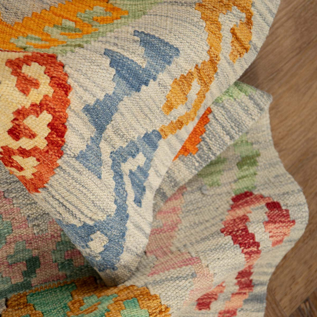 שטיח קילים אפגני 00 צבעוני 299*80