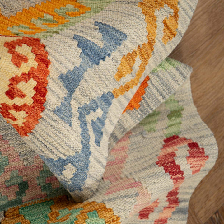 שטיח קילים אפגני 00 צבעוני 299*80