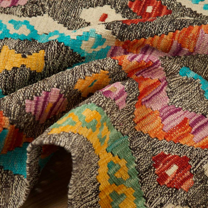 שטיח קילים אפגני 00 צבעוני305*88