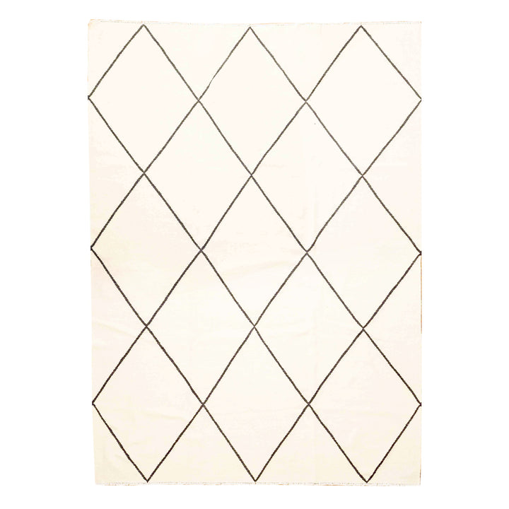 שטיח קילים בוהו 00 קרם/שחור 285*206 | Boho