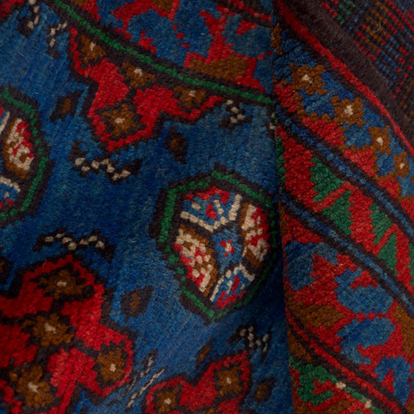 שטיח אפגני בוכרה 00 כחול 198*152 | Bokhara Rug
