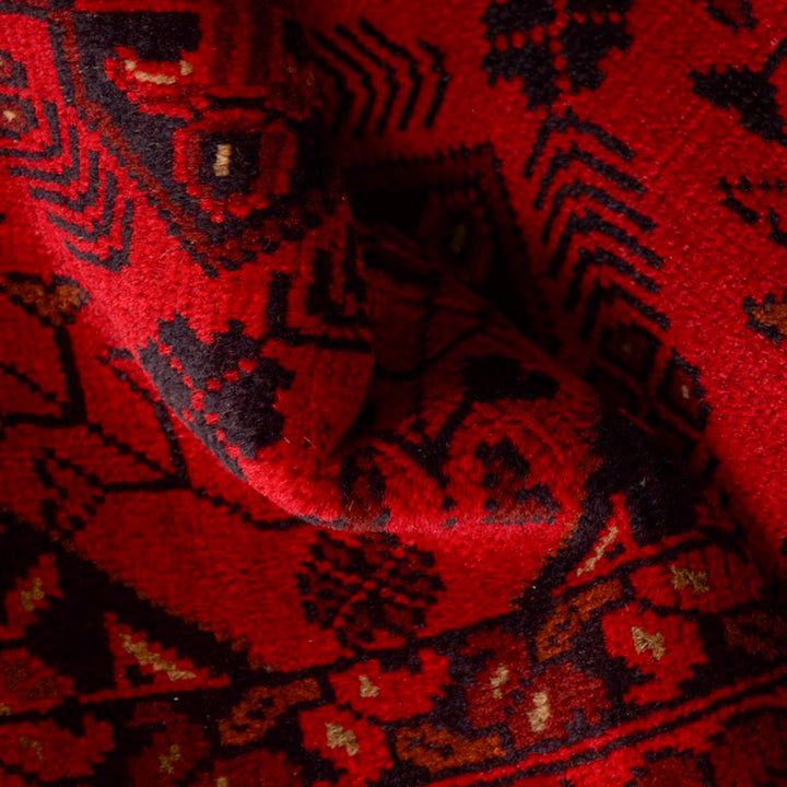 שטיח אפגני חלממדי 00 אדום 297*80