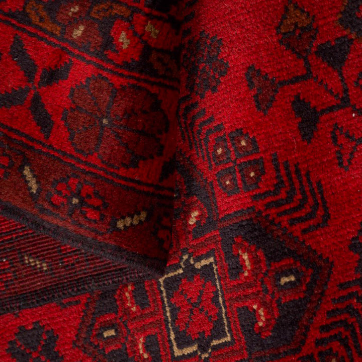 שטיח אפגני חלממדי 00 אדום 297*80