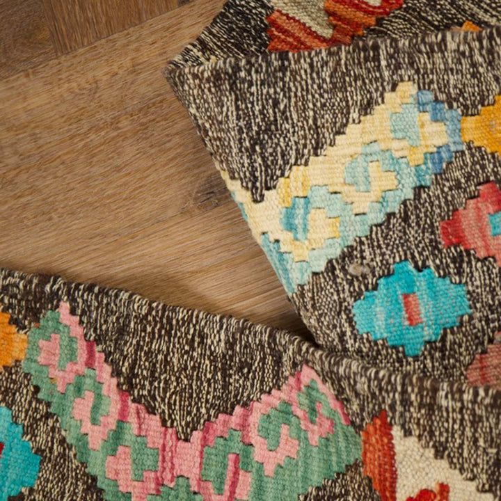 שטיח קילים אפגני 00 צבעוני305*88