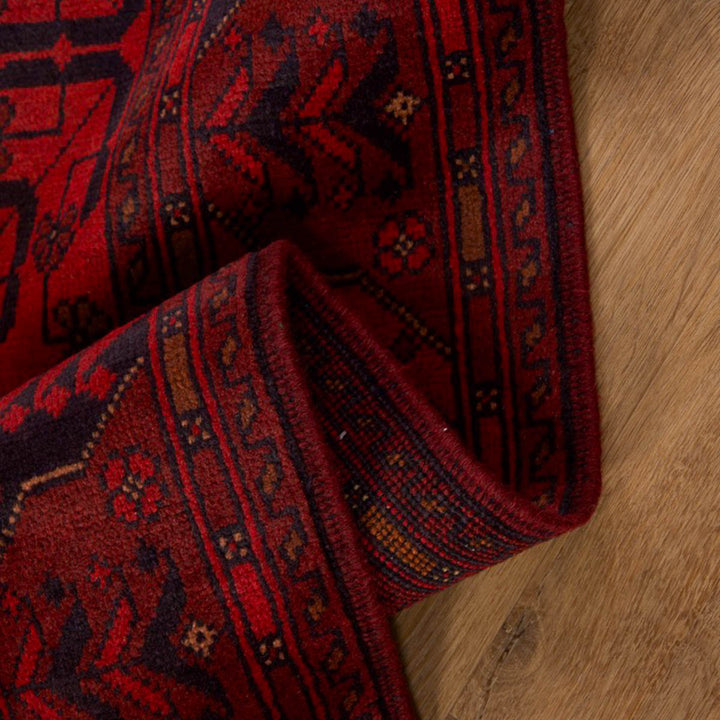 שטיח אפגני חלממדי 00 אדום 296*83