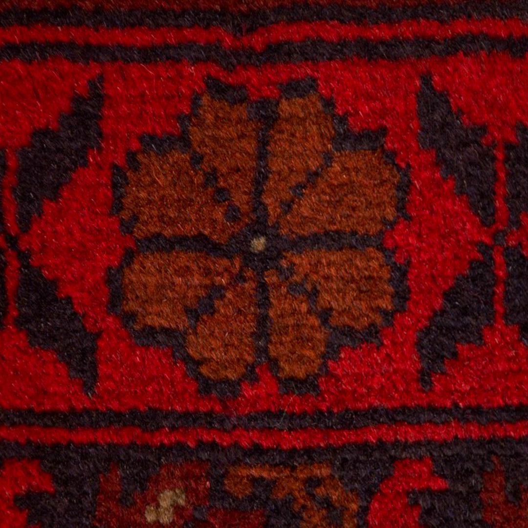 שטיח אפגני חלממדי 00 אדום 297*80