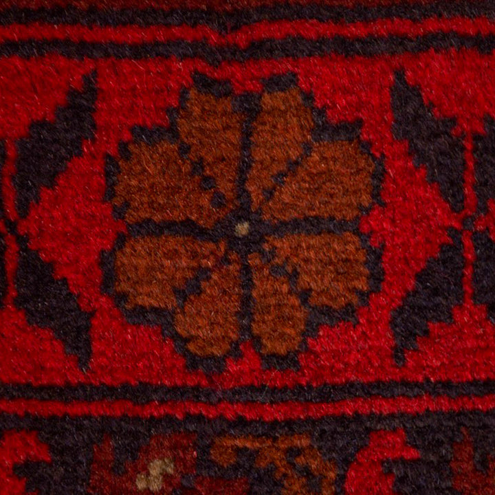 שטיח אפגני חלממדי 00 אדום 297*80