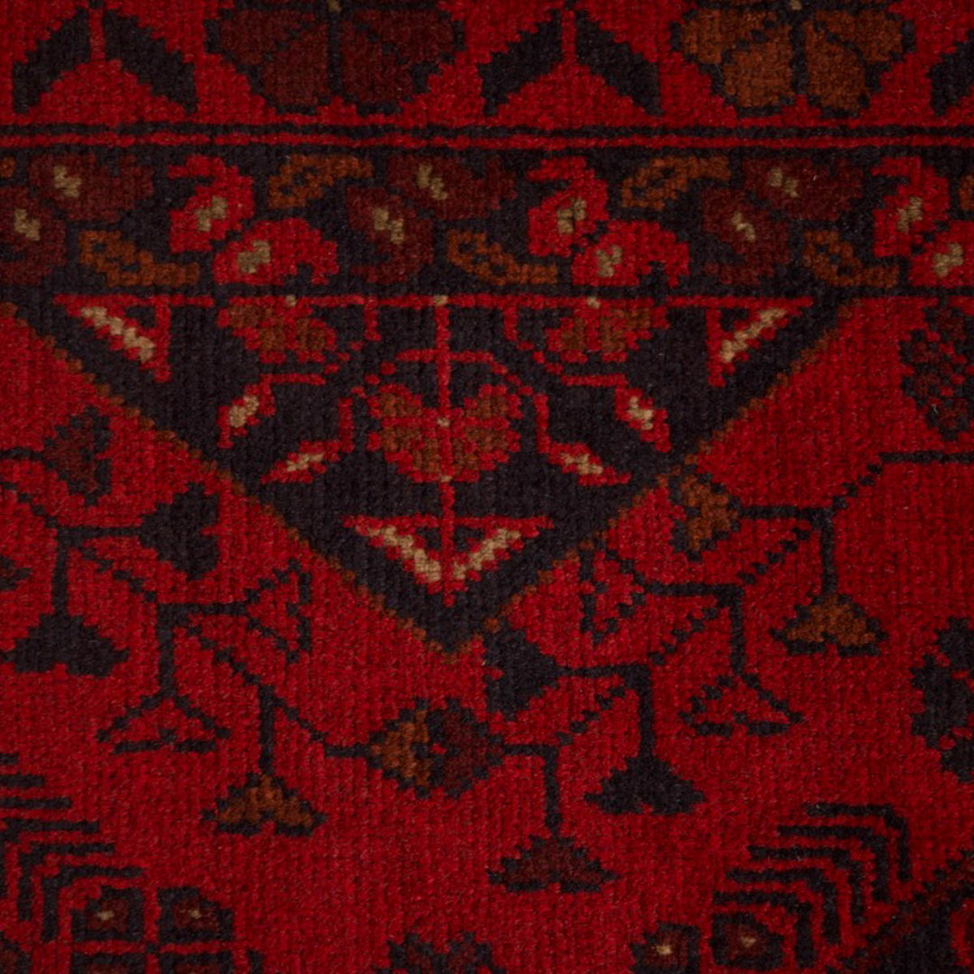 שטיח אפגני חלממדי 00 אדום 297*80