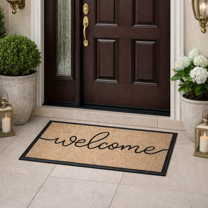 שטיח כניסה רגו 01 בז' | REGO