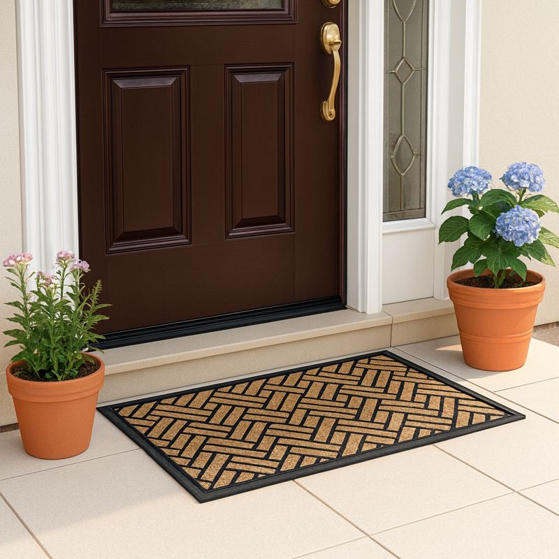 שטיח כניסה מיקס 01 בז' | mix