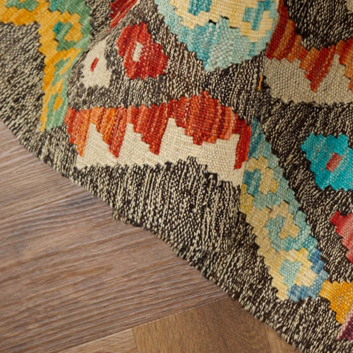 שטיח קילים אפגני 00 צבעוני305*88