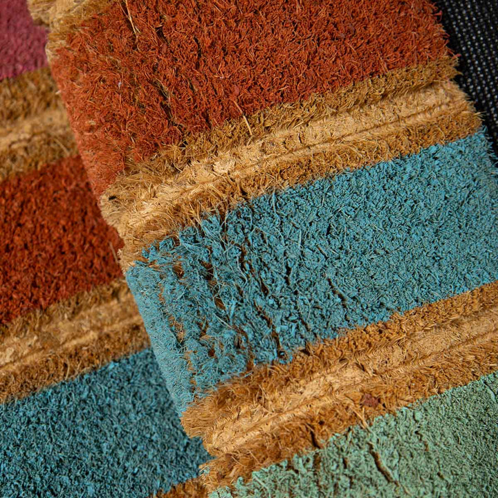 שטיח כניסה הפי 02 צבעוני | HAPPY