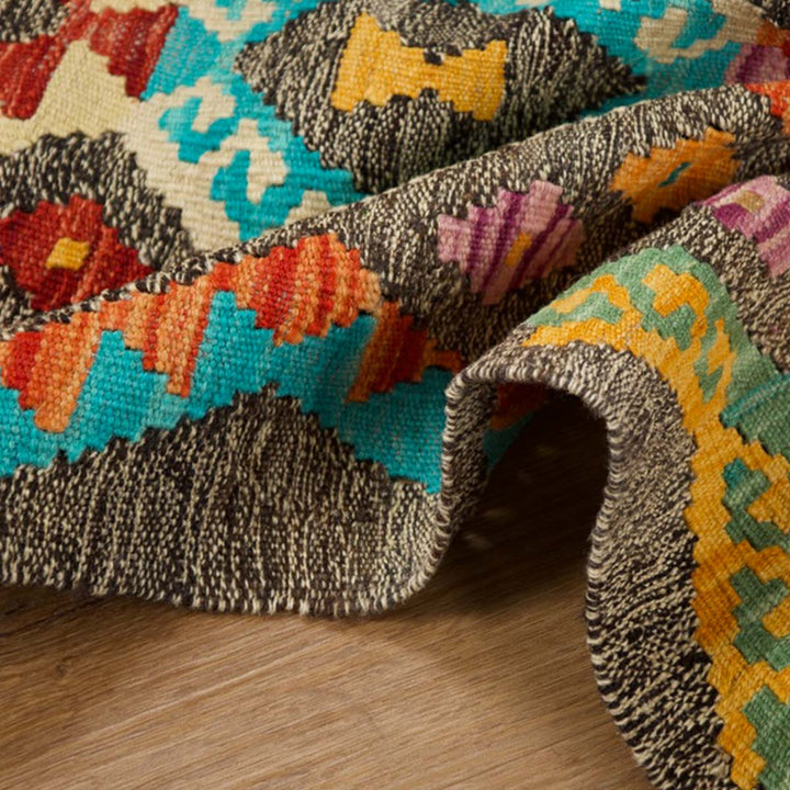 שטיח קילים אפגני 00 צבעוני305*88