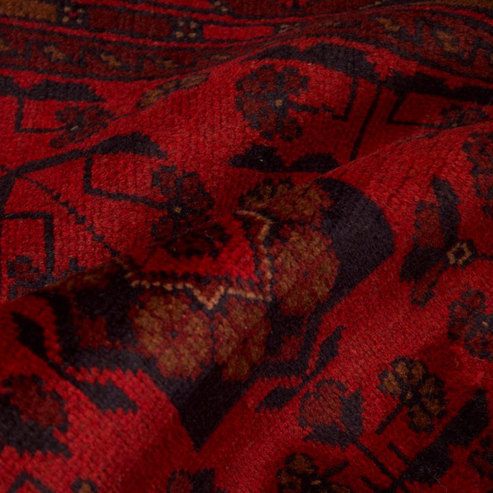 שטיח אפגני חלממדי 00 אדום 296*83