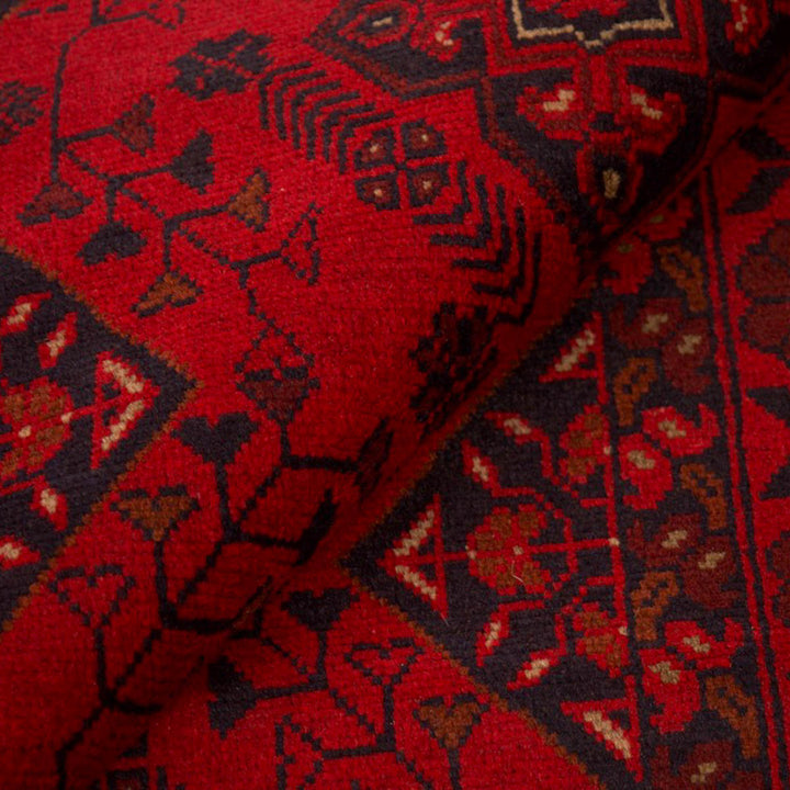 שטיח אפגני חלממדי 00 אדום 297*80