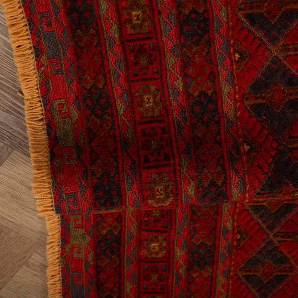 שטיח אוזבקי 00 אדום 190*147 | Uzbek
