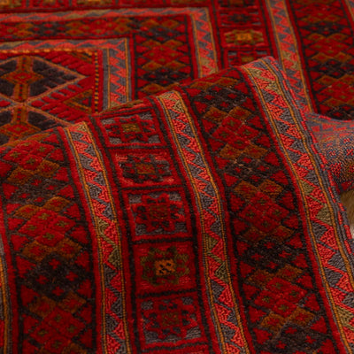 שטיח אוזבקי 00 אדום 190*147 | Uzbek