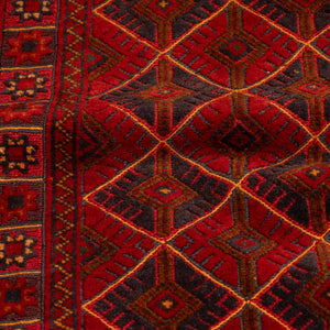 שטיח אוזבקי 00 אדום 196*140 | Uzbek