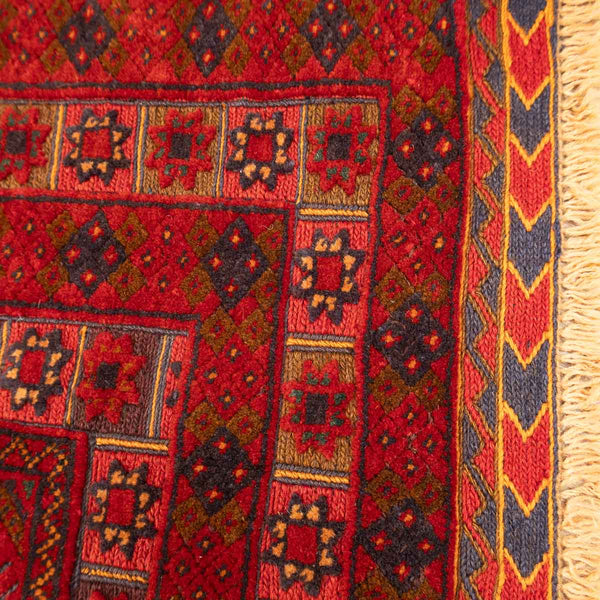 שטיח אוזבקי 00 אדום 196*140 | Uzbek
