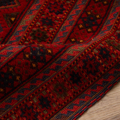 שטיח אוזבקי 00 אדום 180*154 | Uzbek