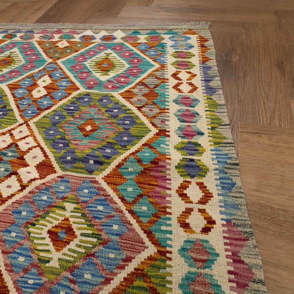 שטיח קילים אפגני 00 צבעוני 150*107