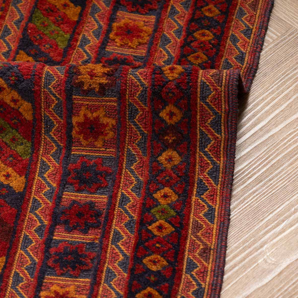 שטיח אוזבקי 00 אדום 196*150 | Uzbek