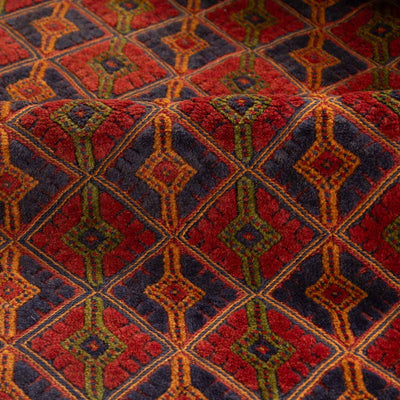 שטיח אוזבקי 00 אדום 196*150 | Uzbek