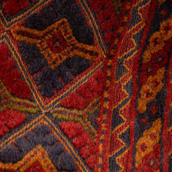 שטיח אוזבקי 00 אדום 196*150 | Uzbek