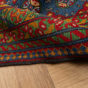 שטיח  אפגני בוכרה 00 כחול 203*160  | Bokhara Rug