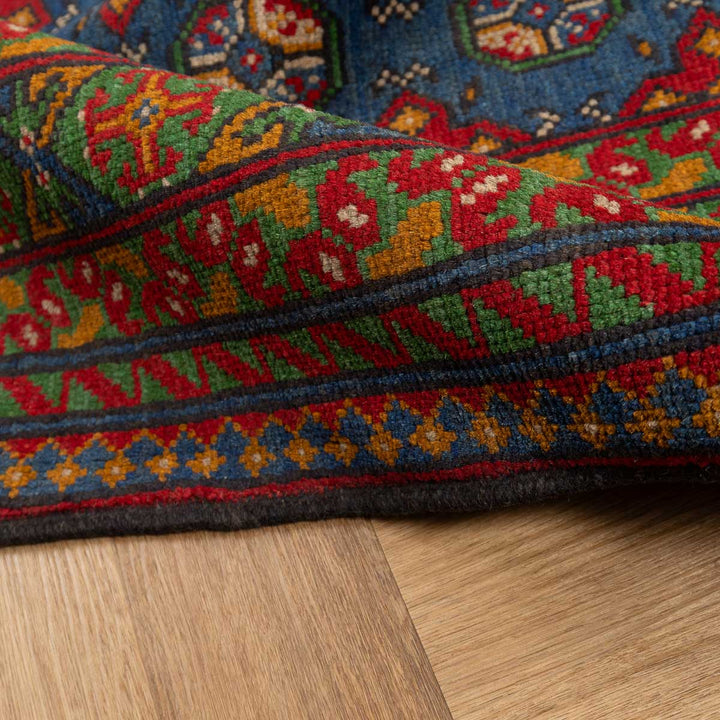 שטיח  אפגני בוכרה 00 כחול 203*160  | Bokhara Rug