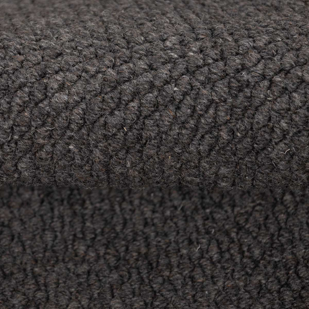 שטיח סווינג 01 אפור כהה עגול | Swing