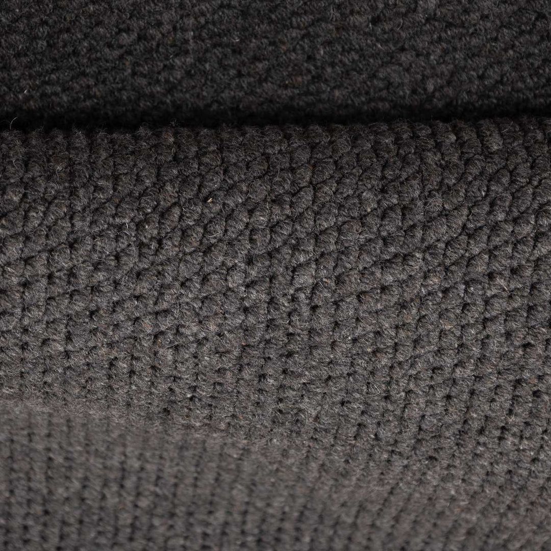 שטיח סווינג 01 אפור כהה עגול | Swing