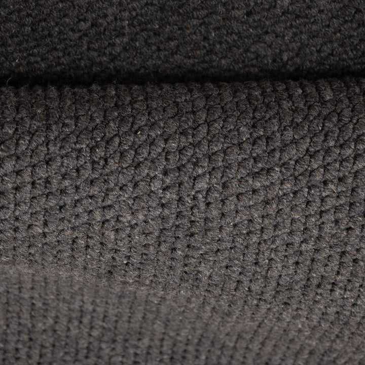 שטיח סווינג 01 אפור כהה עגול | Swing