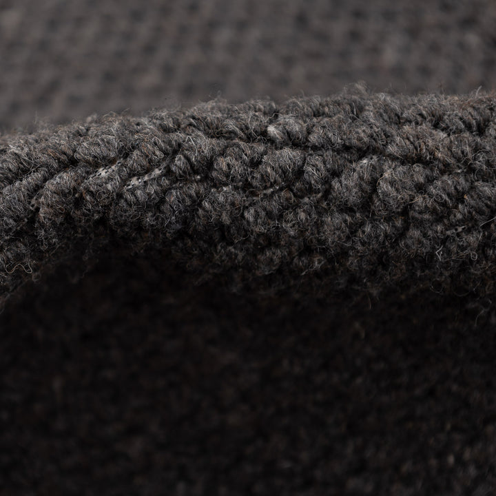 שטיח סווינג 01 אפור כהה עגול | Swing