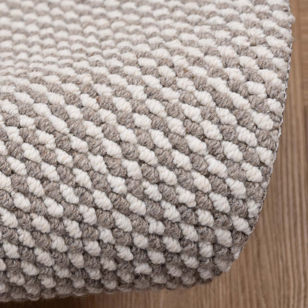 שטיח סווינג 01 אפור\קרם עגול | Swing