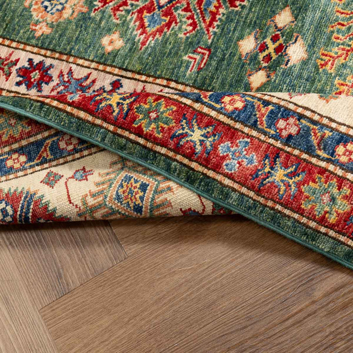 שטיח סופר קזאק 00 ירוק 310*203 | Super Kazak