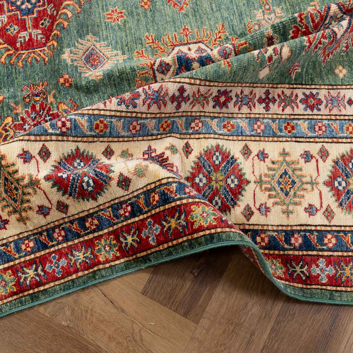 שטיח סופר קזאק 00 ירוק 310*203 | Super Kazak