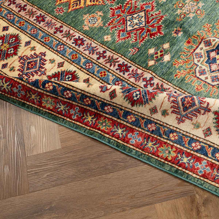 שטיח סופר קזאק 00 ירוק 310*203 | Super Kazak