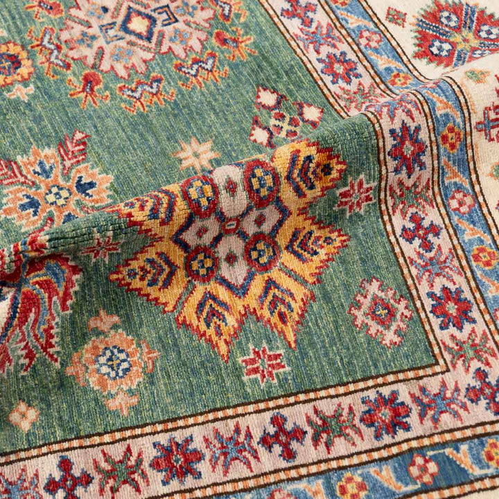 שטיח סופר קזאק 00 ירוק 310*203 | Super Kazak